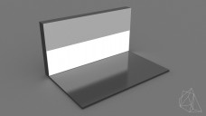 Simple Backwall Exhibition Stand 3D Model - Free Download | FREE 3D MODELS