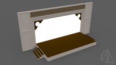 Traditional Arabic Architecture Event Stage 3D Model - Free Download | FREE 3D MODELS