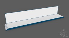 linear Simple Event Stage with Side Steps 3D Model - Free Download | FREE 3D MODELS