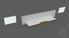 Large Event Stage with Separate Screens 3D Model - Free Download | FREE 3D MODELS