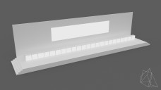 Large Event Stage with Backlit Logo Boxes 3D Model - Free Download | FREE 3D MODELS