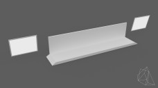 Simple Event Stage with Separate Screens 3D Model - Free Download | FREE 3D MODELS