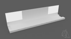 Simple Event Stage with 2 Screens and Side Steps 3D Model - Free Download | FREE 3D MODELS