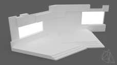 Abstract Levels Event Stage 3D Model - Free Download | FREE 3D MODELS