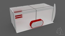 18sqm Upgraded Shell Sceme Exhibition Stand 3D Model - Free Download | FREE 3D MODELS