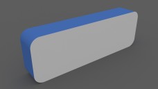 Simple Reception Counter with Curve Edges 3D Model - Free Download | FREE 3D MODELS