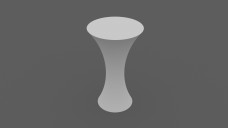 Fabric covered table | FREE 3D MODELS