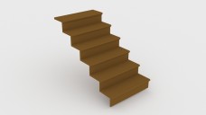 Linear Staircase | FREE 3D MODELS