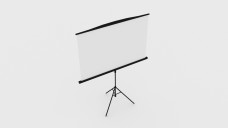 Projection screen | FREE 3D MODELS