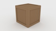 Wooden Box | FREE 3D MODELS