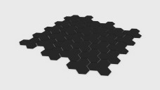 Seamless Pattern with Multi Cornered Shapes 3D Model - Free Download | FREE 3D MODELS