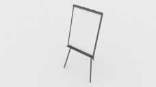 Presentation Easel Stand 3D Model - Free Download | FREE 3D MODELS