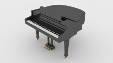 Grand Piano Free 3D Model | FREE 3D MODELS