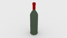 Wine Bottle Free 3D Model | FREE 3D MODELS