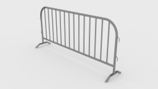 Crowd Control Barrier | FREE 3D MODELS