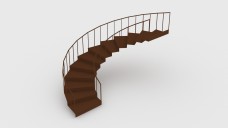 Large Spiral Staircase 3D Model - Free Download | FREE 3D MODELS