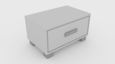 Bedside Table Free 3D Model | FREE 3D MODELS