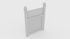 Fence Free 3D Model | FREE 3D MODELS