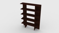 Wall Mounted Shelving Unit 3D Model - Free Download | FREE 3D MODELS