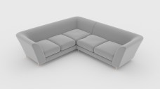 L-shape Sofa Free 3D Model | FREE 3D MODELS