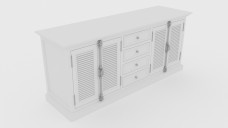 Chest of Drawers Free 3D Model | FREE 3D MODELS