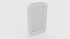 Fixed Oval Window | FREE 3D MODELS