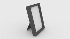 Black Wooden Picture Frame 3D Model - Free Download | FREE 3D MODELS