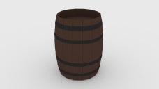 Wooden Barrel 3D Model - Free Download | FREE 3D MODELS