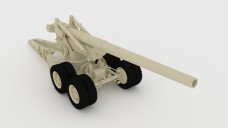 Artillery Free 3D Model | FREE 3D MODELS