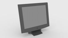 Retro LCD Monitor 3D Model - Free Download | FREE 3D MODELS