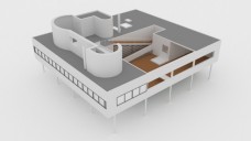 Villa Savoye Free 3D Model | FREE 3D MODELS