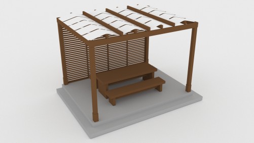 Wooden Fence Free 3D Model | FREE 3D MODELS
